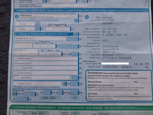 1963 Jaguar Mk 2 3.4 MOD Te koop (foto 135 van 145)