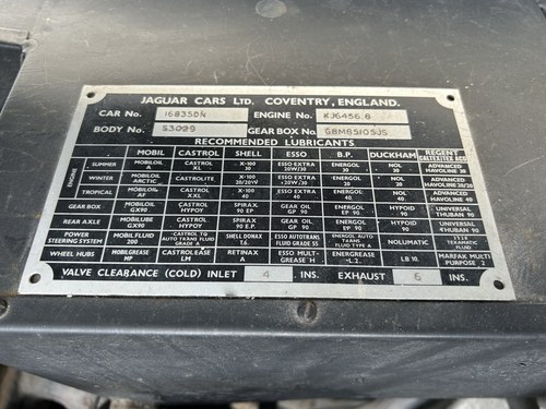 1965 Jaguar MK2 Manual For Sale (picture 241 of 250)