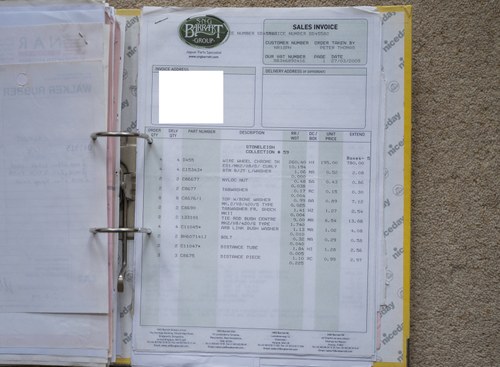 1967 Jaguar MkII 3.8 à vendre (picture 215 of 217)