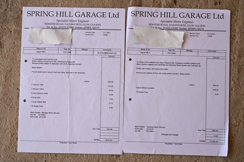 1964 Jaguar MKII 3.8 In vendita (immagine 221 di 237)