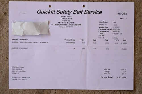 1964 Jaguar MKII 3.8 In vendita (immagine 222 di 237)