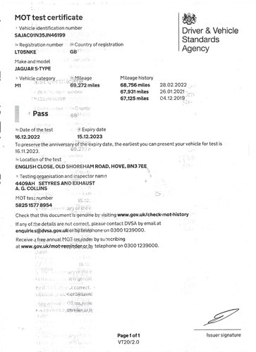 NO RESERVE - 2005 Jaguar S-Type 2.5 V6 SE Auto à vendre (picture 130 of 135)