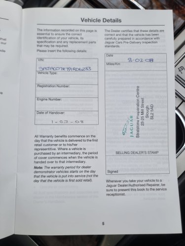 2008 Jaguar XF SV8 (X250) For Sale (picture 53 of 57)