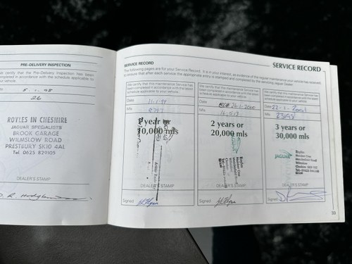 1998 Jaguar XJR X308 For Sale (picture 88 of 90)