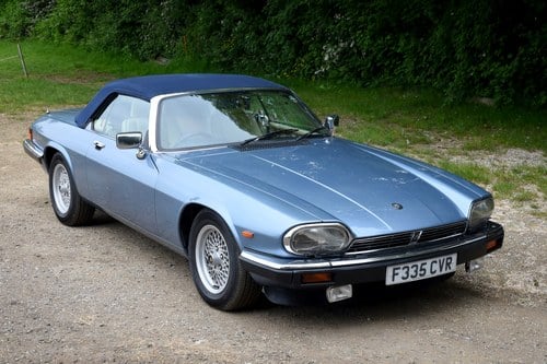 1988 Jaguar XJ-S Convertible Auto V12 In vendita (immagine 12 di 180)