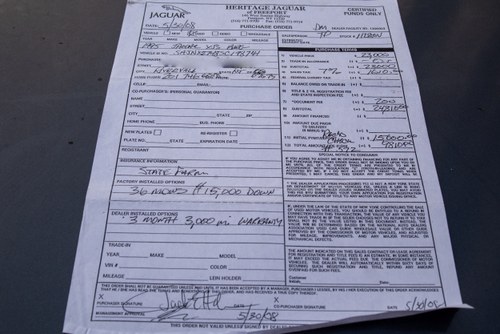 1995 Jaguar XJ-S Convertible à vendre (picture 244 of 261)