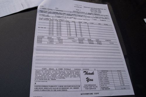 1995 Jaguar XJ-S Convertible à vendre (picture 237 of 261)