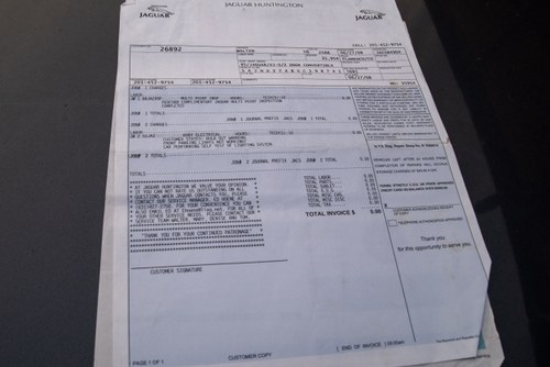 1995 Jaguar XJ-S Convertible à vendre (picture 231 of 261)