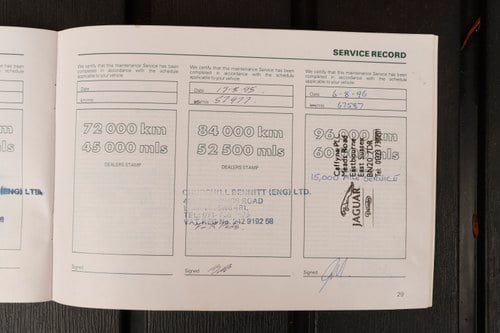 1989 Jaguar XJ-S V12 Convertible Auto à venda (imagem 223 de 239)