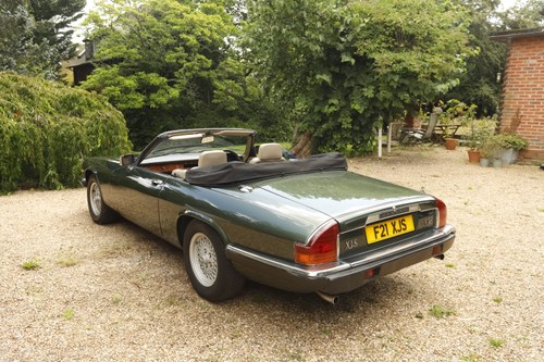 1989 Jaguar XJ-S V12 Convertible Auto à venda (imagem 21 de 239)