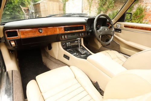 1989 Jaguar XJ-S V12 Convertible Auto à venda (imagem 101 de 239)