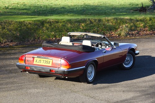 1989 Jaguar XJ-S V12 Convertible For Sale (picture 11 of 156)