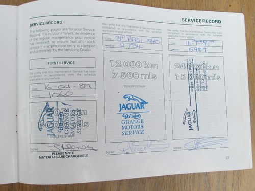 1989 Jaguar XJ-S V12 Convertible For Sale (picture 123 of 126)