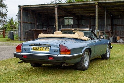 1989 Jaguar XJ-S V12 Convertible For Sale (picture 21 of 126)