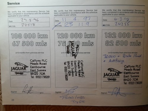 1990 Jaguar XJ-S Convertible Auto à vendre (picture 207 of 213)
