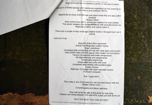 1990 Jaguar XJ-S V12 Convertible In vendita (immagine 168 di 176)