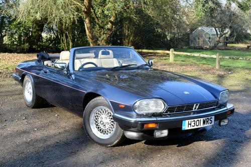 1990 Jaguar XJ-S V12 Convertible In vendita (immagine 1 di 176)