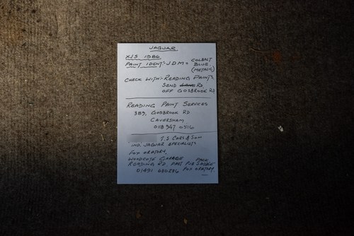 1986 Jaguar XJS Jubilee Edition by Guy Salmon En venta (imagen 176 de 189)