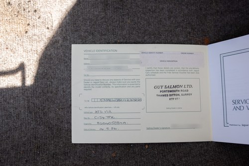 1986 Jaguar XJS Jubilee Edition by Guy Salmon En venta (imagen 163 de 189)