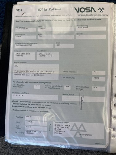 1998 Jaguar Sovereign LWB V8 Auto (X308) à vendre (picture 62 of 72)