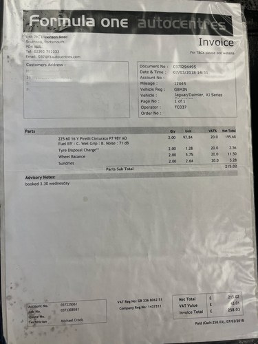 1998 Jaguar Sovereign LWB V8 Auto (X308) à vendre (picture 71 of 72)