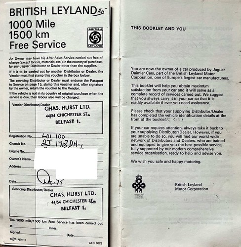 1975 Jaguar XJ-C 4.2 MOD Te koop (foto 228 van 232)