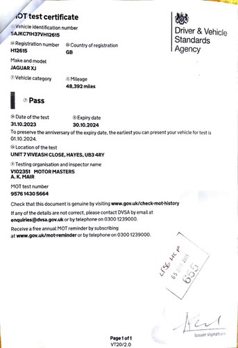 2006 Jaguar X356 XJ6 3.0 Executive For Sale (picture 170 of 184)