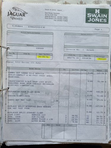 1988 Jaguar XJ12 Series III For Sale (picture 117 of 129)