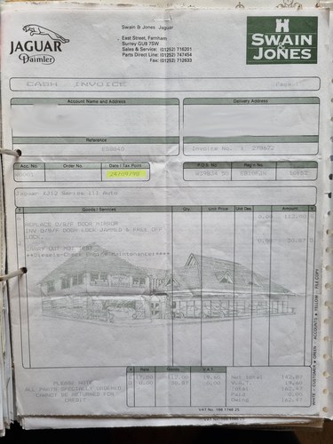 1988 Jaguar XJ12 Series III For Sale (picture 91 of 129)