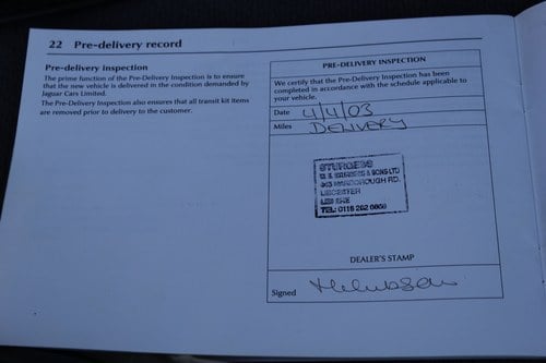 2003 Jaguar XJ6 3.0 For Sale (picture 84 of 93)