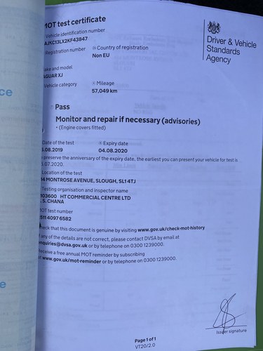 2002 Jaguar XJ 3.2 Executive (X308) à vendre (picture 177 of 180)