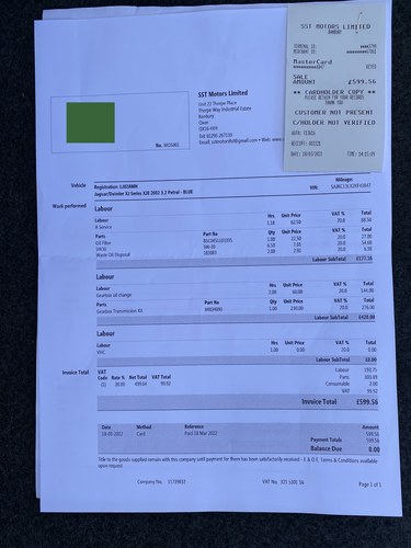 2002 Jaguar XJ 3.2 Executive (X308) à vendre (picture 180 of 180)