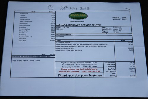 2002 Jaguar XJ8 Executive SE For Sale (picture 82 of 84)