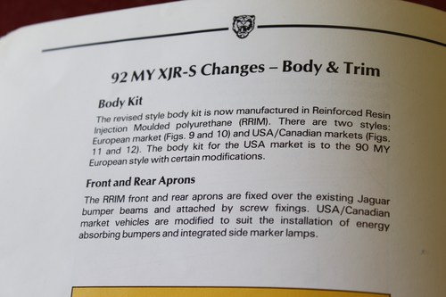 1992 Jaguar XJR-S à vendre (picture 130 of 136)