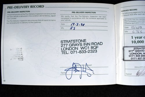 NO RESERVE - 1998 Jaguar XJR Supercharged In vendita (immagine 129 di 145)