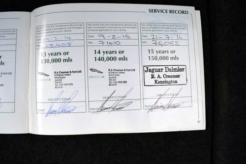 NO RESERVE - 1998 Jaguar XJR Supercharged In vendita (immagine 133 di 145)