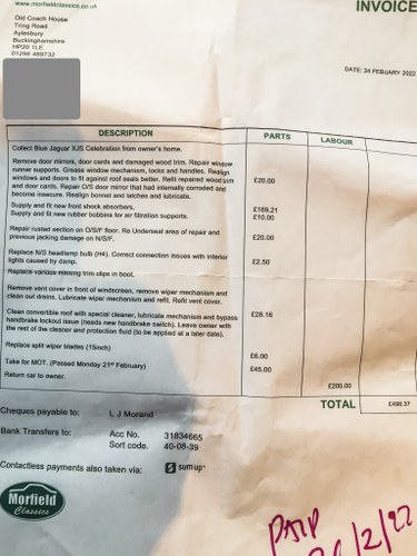 1995 Jaguar XJS 4.0 Celebration Convertible In vendita (immagine 171 di 197)