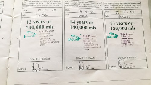 1995 Jaguar XJS 4.0 Celebration Convertible In vendita (immagine 178 di 197)