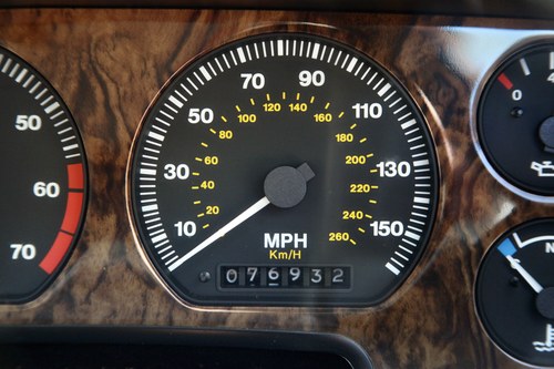 1995 Jaguar XJS Manual till salu (bild 53 av 126)