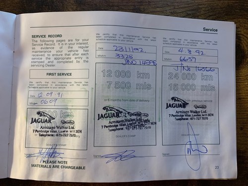 NO RESERVE - 1991 Jaguar XJS 4.0 En venta (imagen 99 de 102)