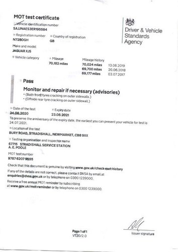 1996 Jaguar XJS 6.0 V12 zum Verkauf (Bild 88 von 109)