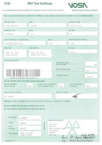 1996 Jaguar XJS 6.0 V12 zum Verkauf (Bild 106 von 109)