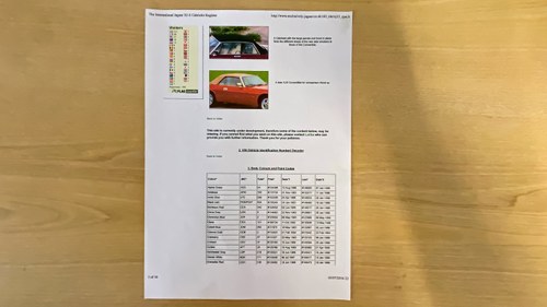 1984 Jaguar XJ-SC 3.6 ‘Burberry’ Special Edition Te koop (foto 170 van 274)