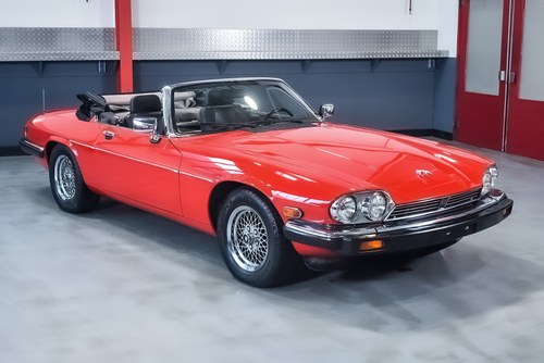 NO RESERVE - 1990 Jaguar XJS Convertible 5.3L V12 - LHD In vendita (immagine 21 di 89)