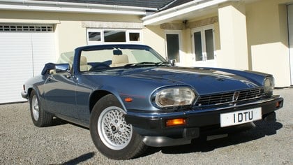 Jaguar XJ-S V12 Convertible - 8,500 miles from new!