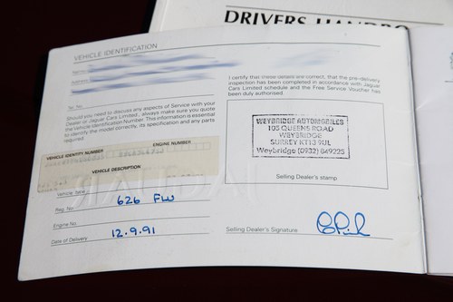 1991 Jaguar XJS V12 For Sale (picture 82 of 87)