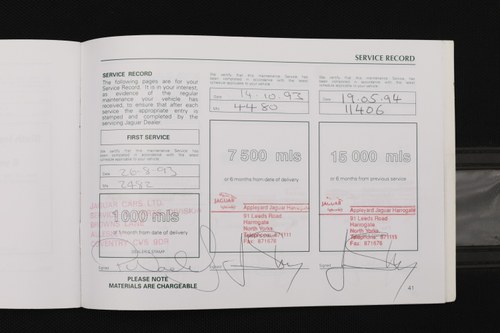 1993 Jaguar XJS zum Verkauf (Bild 155 von 170)