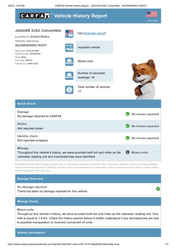 NO RESERVE - 1992 Jaguar XJ-S HE V12 Convertible zum Verkauf (Bild 84 von 86)