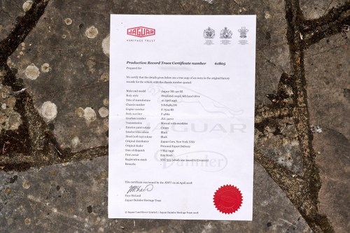 1956 Jaguar XK140 SE DHC In vendita (immagine 54 di 80)