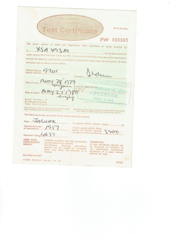 1958 Jaguar XK150 3.4 FHC (LHD) zum Verkauf (Bild 135 von 235)